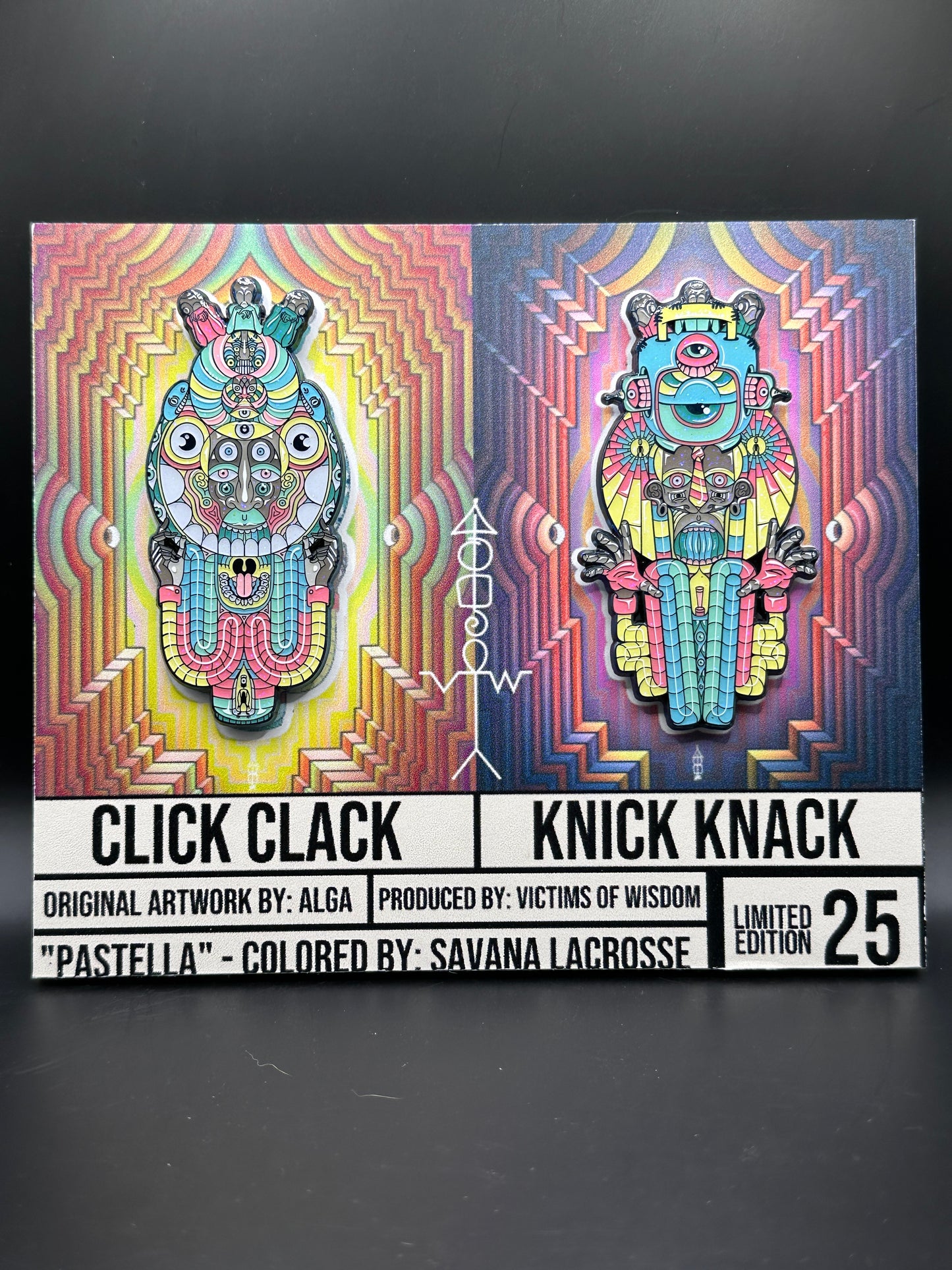 Prize #19 Pastella Click Clack & Knick Knack Pinz