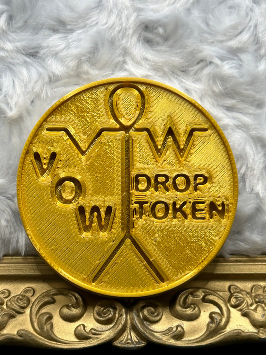Prize #35 Gold Drop Token